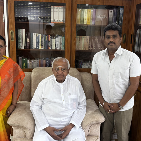 Mr B N Narasimha Murthy, Chief Mentor of the Sri Sathya Sai Loka Seva Group